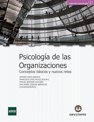 Psicología de las organizaciones. Conceptos básicos y nuevos retos
